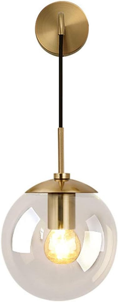 H XD GLOBAL Industrial Vintage Loft Bar 20cm Globe Drop Wall Lighting Fixture Bedroom Corridor Sc... | Amazon (CA)