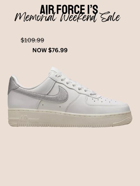 Air Force 1’s Memorial Day sale 

#LTKSeasonal #LTKFind #LTKU