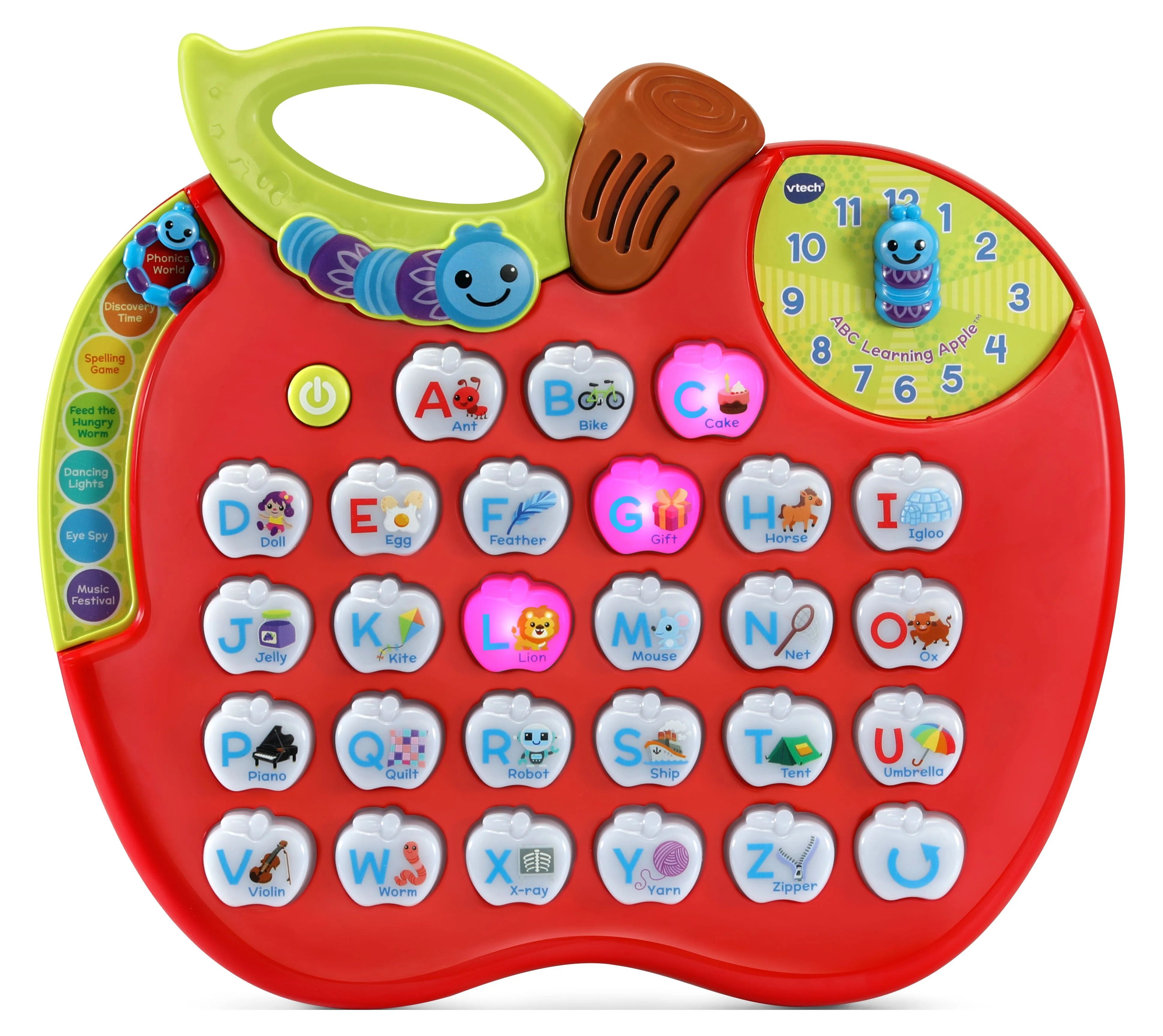 VTech® ABC Learning Apple™ Interactive Alphabet and Phonics Toy for Preschoolers, 2-5 Years | Walmart (US)