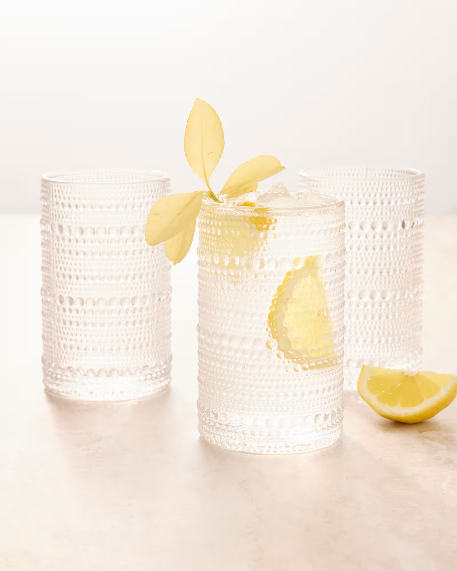Jupiter Tall Glass Tumbler (Set of 6) | Quince