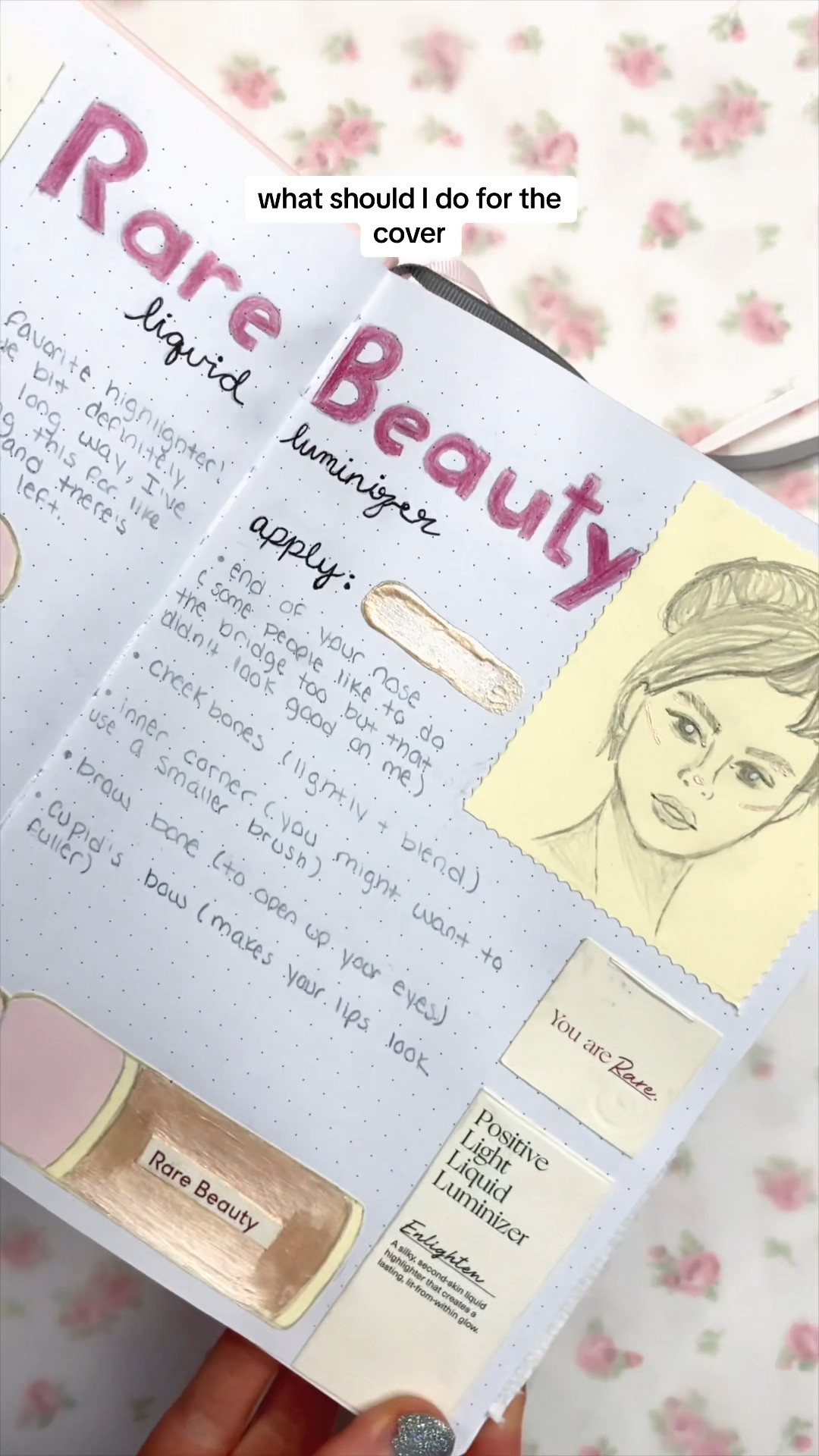 I’ve been seeing so many cute junk journals lately, I thought I’d start my own! 🫶🏻

For page 1 in my makeup junk journal I decided to do the Rare Beauty liquid luminizer highlighter in the shade enlighten. I absolutely love Selena Gomez, and I’ve been really impressed with her makeup line so far! 



#LTKsalealert #LTKxSephora #LTKbeauty