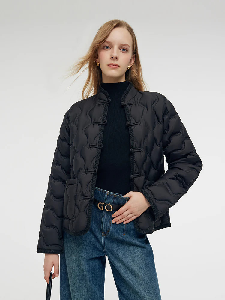 New Chinese-Style Lightweight Goose Down Jacket | GOELIA