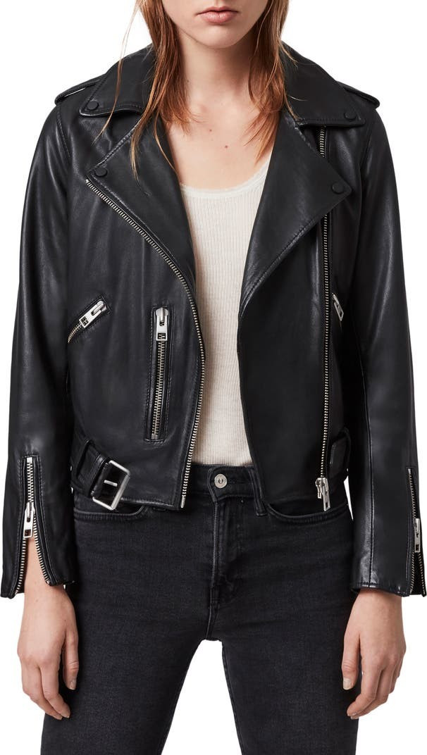 Balfern Leather Biker Jacket | Nordstrom
