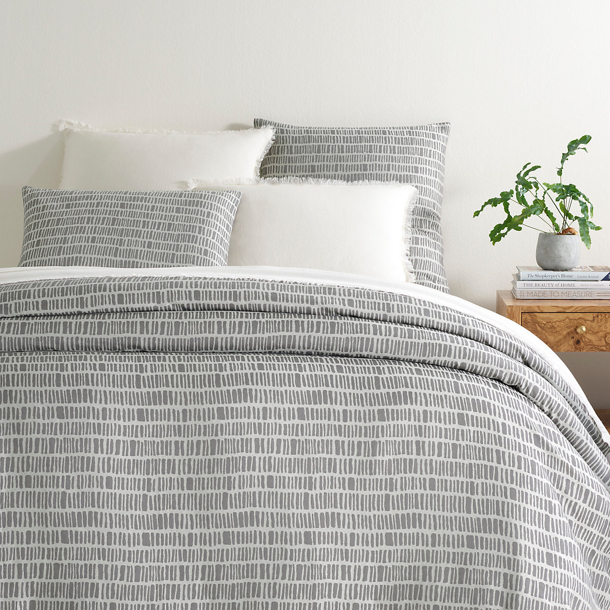 Talus Granite Duvet Cover | Annie Selke