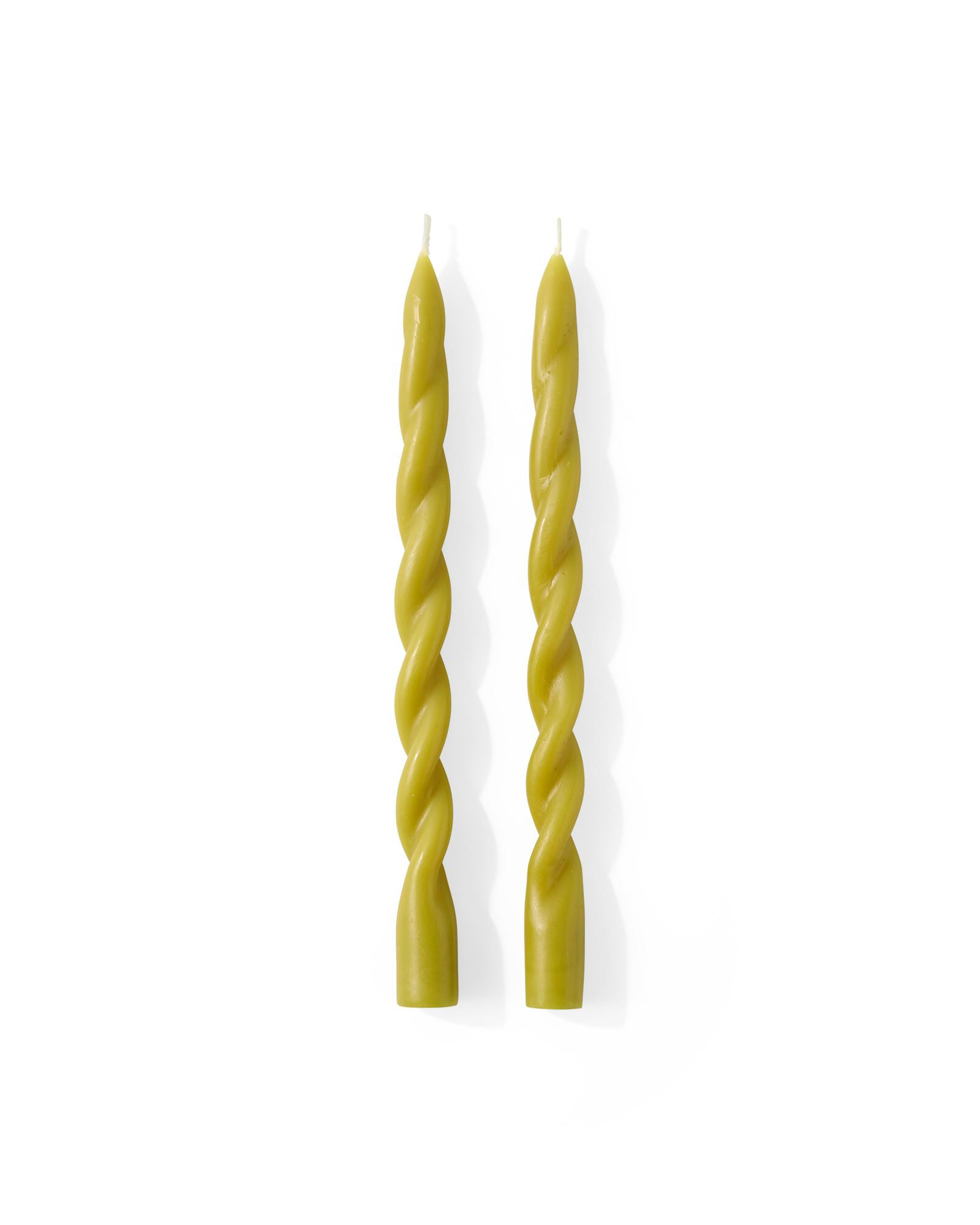 Barley Twist Taper Candles (Set of 2) | Serena and Lily