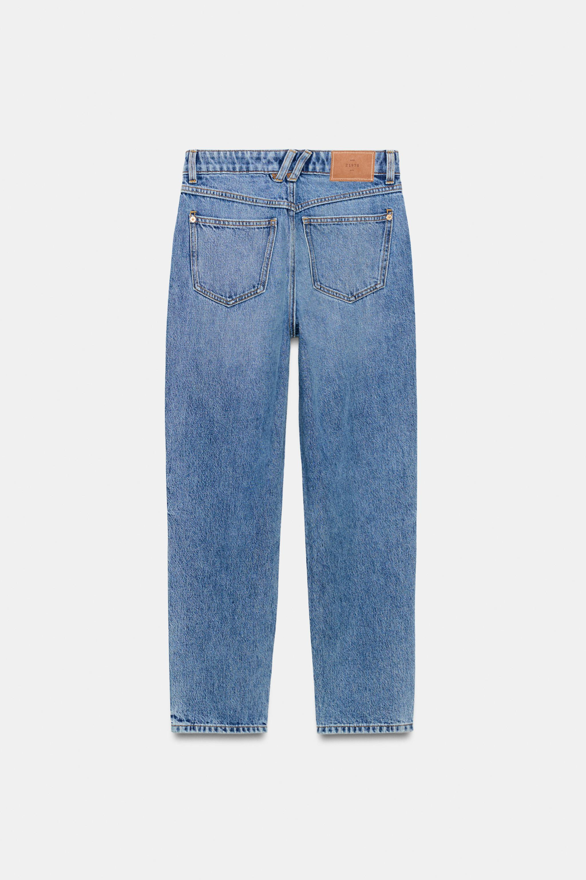 Z1975 HIGH-WAIST MOM FIT JEANS | Zara UK