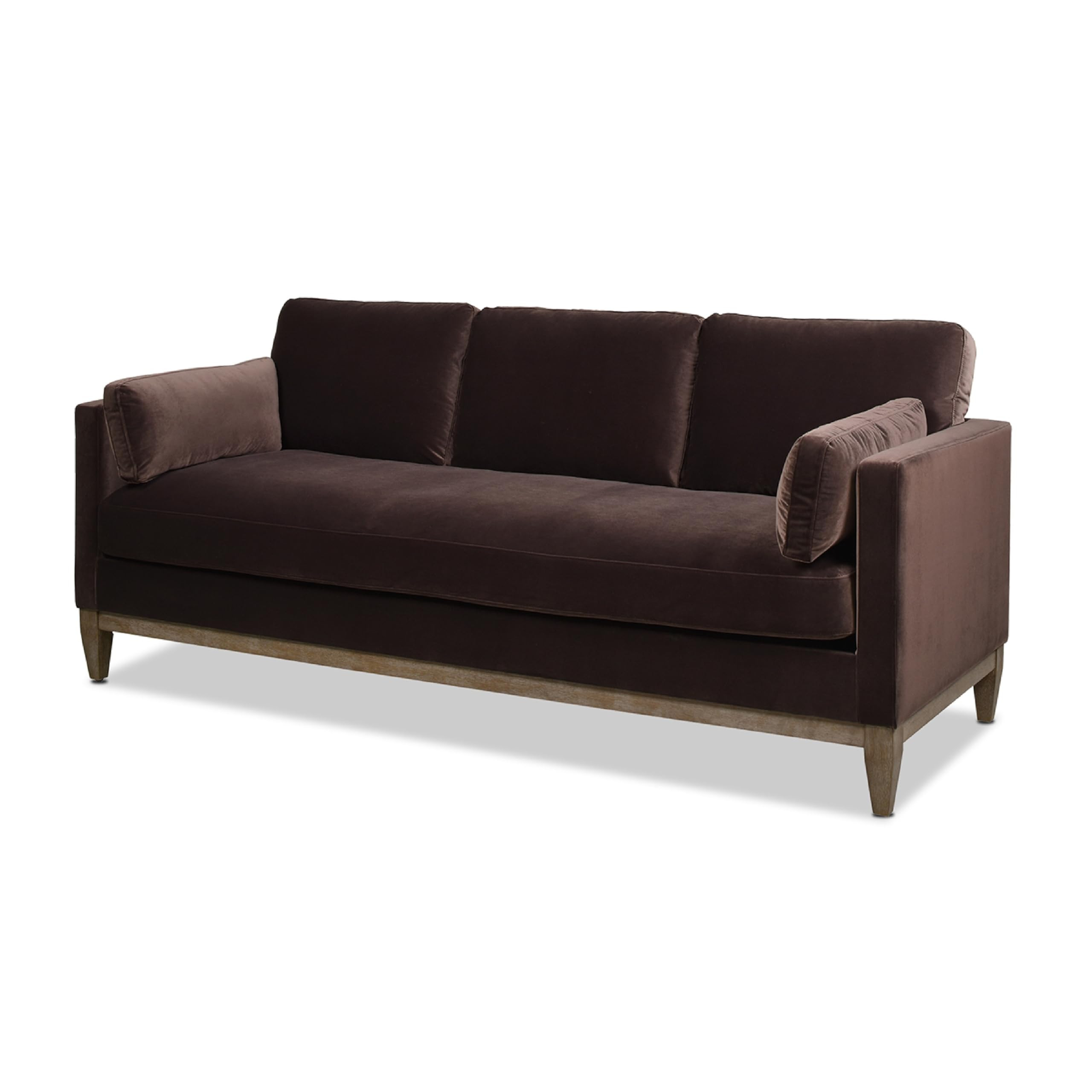 Jennifer Taylor Home Knox 84" Modern Farmhouse Performance Velvet Living Room Sofa Couch | Amazon (US)