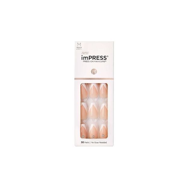 imPRESS Press-On Manicure Press-On Nails - So French - 30ct | Target