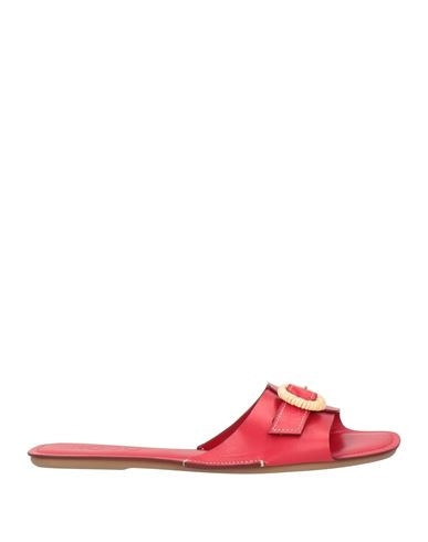 Rodo Woman Sandals Red Size 9 Leather | YOOX (US)