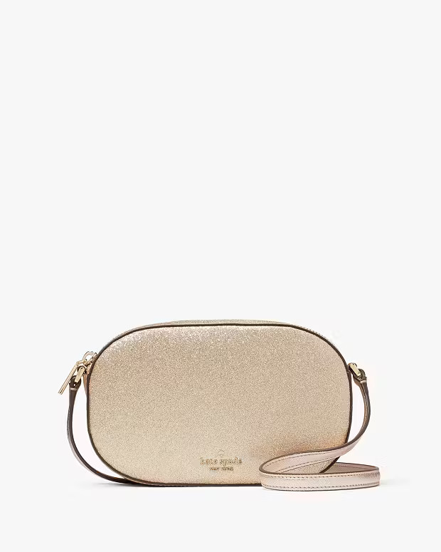 Glimmer Oval Camera Bag | Kate Spade Outlet