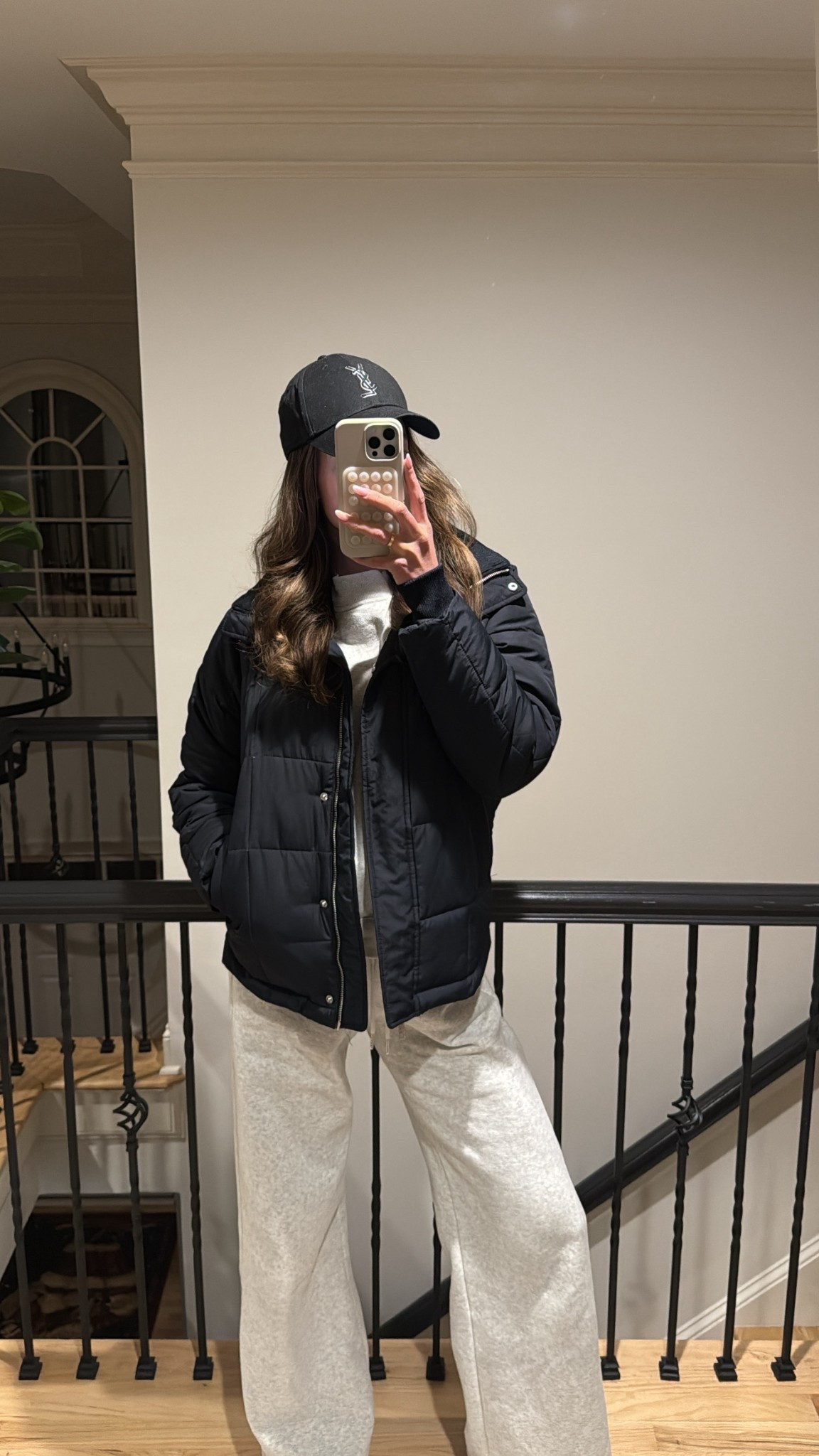 My entire outfit is from Abercrombie. The sweatpants actually come in tall!!! 

#LTKHoliday