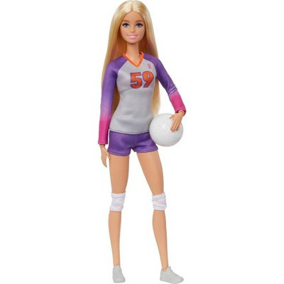 Barbie Made to Move Career Volleyball Player Doll | Target
