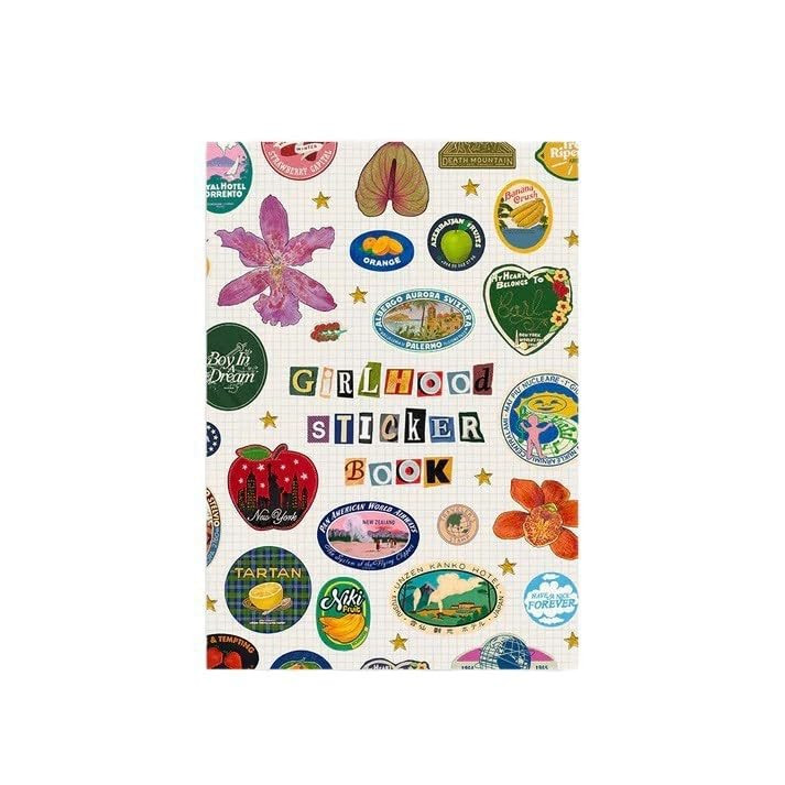 2026 New Girlhood Sticker Book Includes 1260+ Retro-Style Stickers,Cute Illustration Stickers,DIY... | Amazon (US)