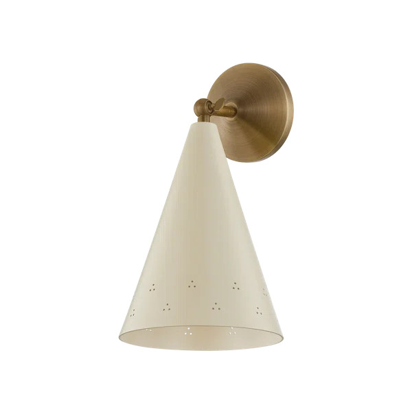 Pawley Wall Sconce in Historic Bronze and Soft Sand by Cortney Bishop | Wayfair North America