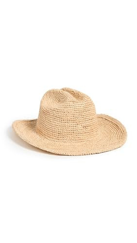 Lack of Color Women's Raffia Cowboy Hat, Natural, Tan, LG (59cm) | Amazon (US)