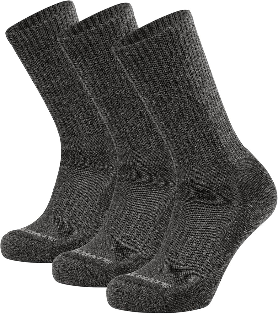 Closemate Merino Wool Socks for Men Moisture Wicking Cushioned Hiking Socks Thermal Winter Warm C... | Amazon (US)