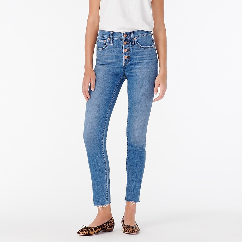 9" high-rise toothpick jean in Buffalo wash | J. Crew US