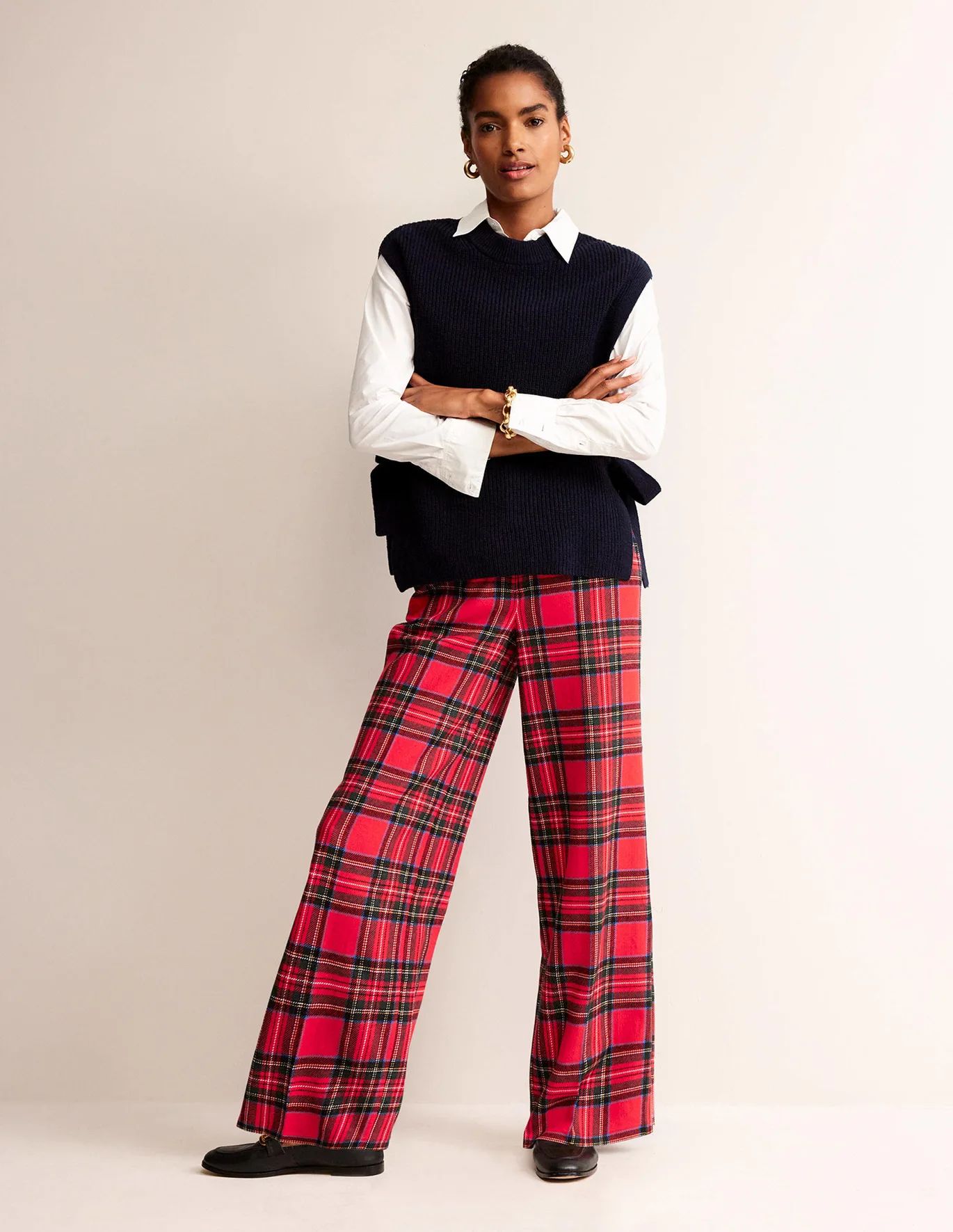 Westbourne Check Pants | Boden (US)