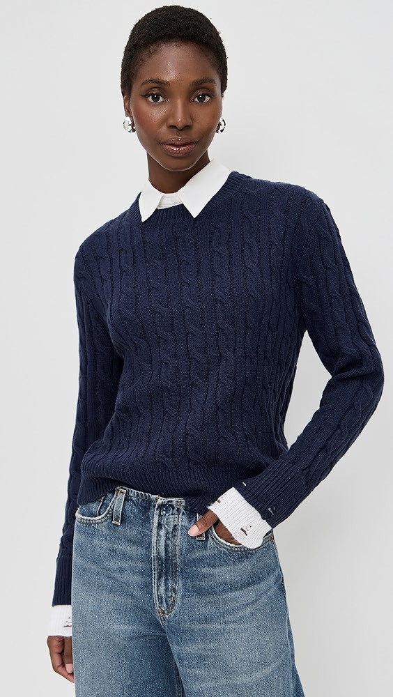 Coastal Cable Knit Pullover | Shopbop