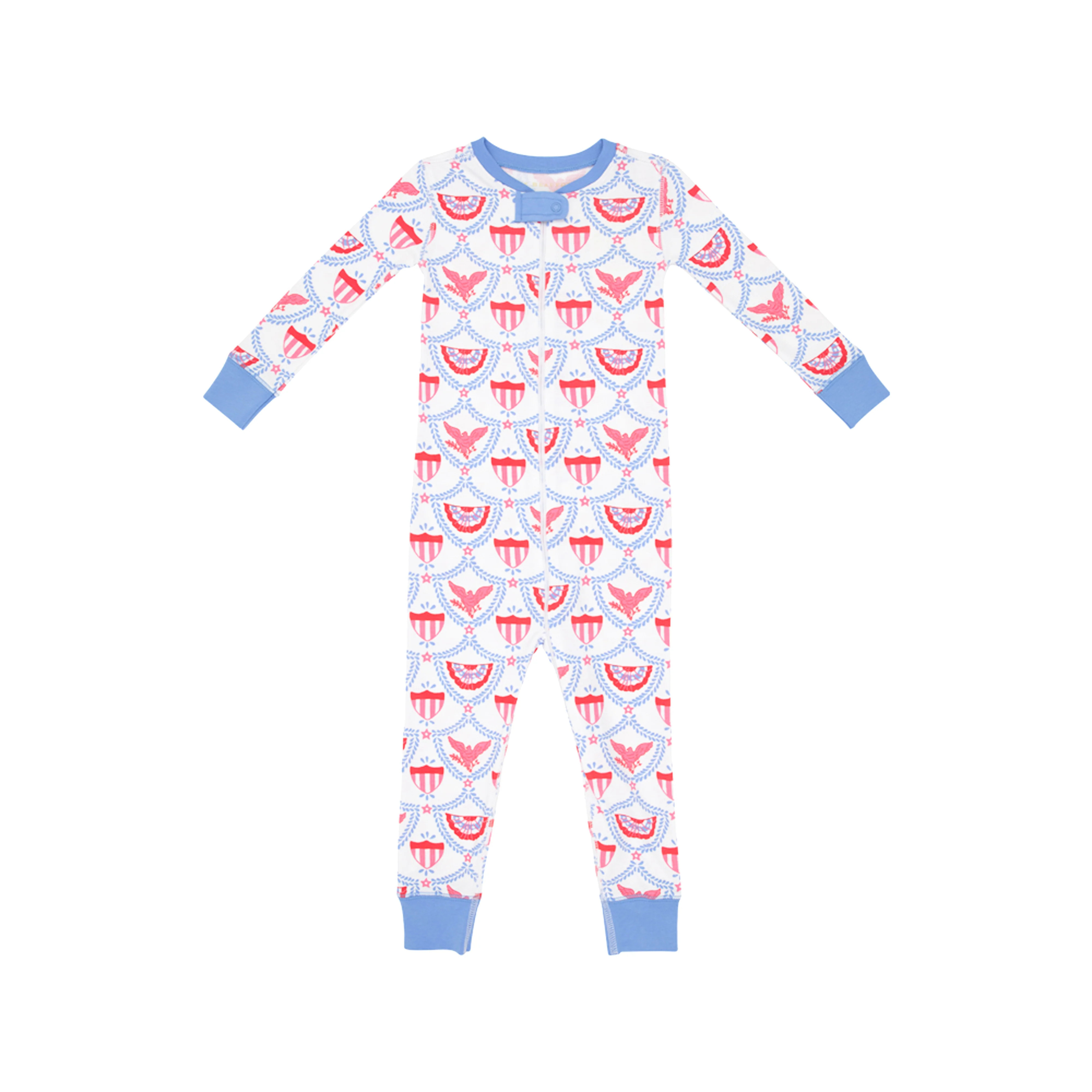 Knox's Night Night - American Swag with Barbados Blue | The Beaufort Bonnet Company