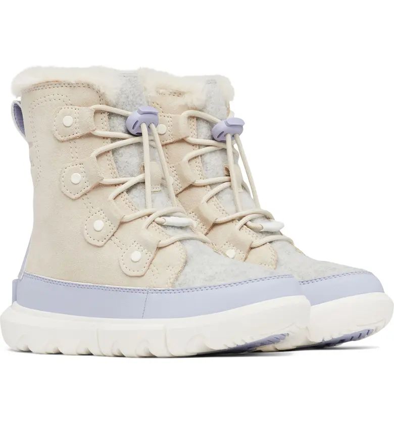 SOREL Kids' Explorer Waterproof Lace-Up Boot | Nordstrom | Nordstrom