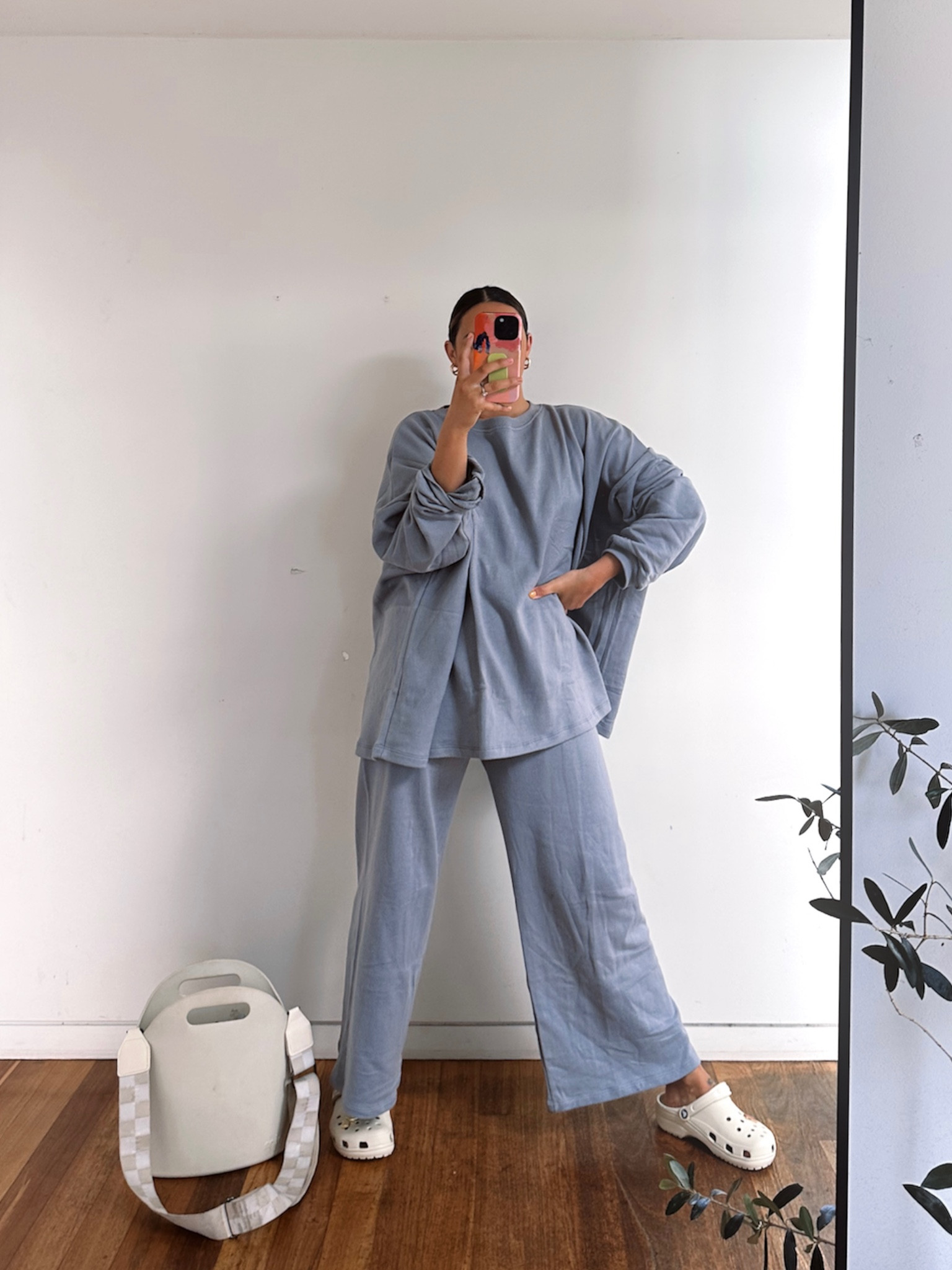 Oversized jumper and flared pant in stone by @lanewaythelabel code JAYDE15 for % 🫶🏼

Style tip * when wearing oversized fits try showing your smaller body parts ie wrists / ankles for balance. 

#LTKstyletip #LTKSeasonal #LTKaustralia