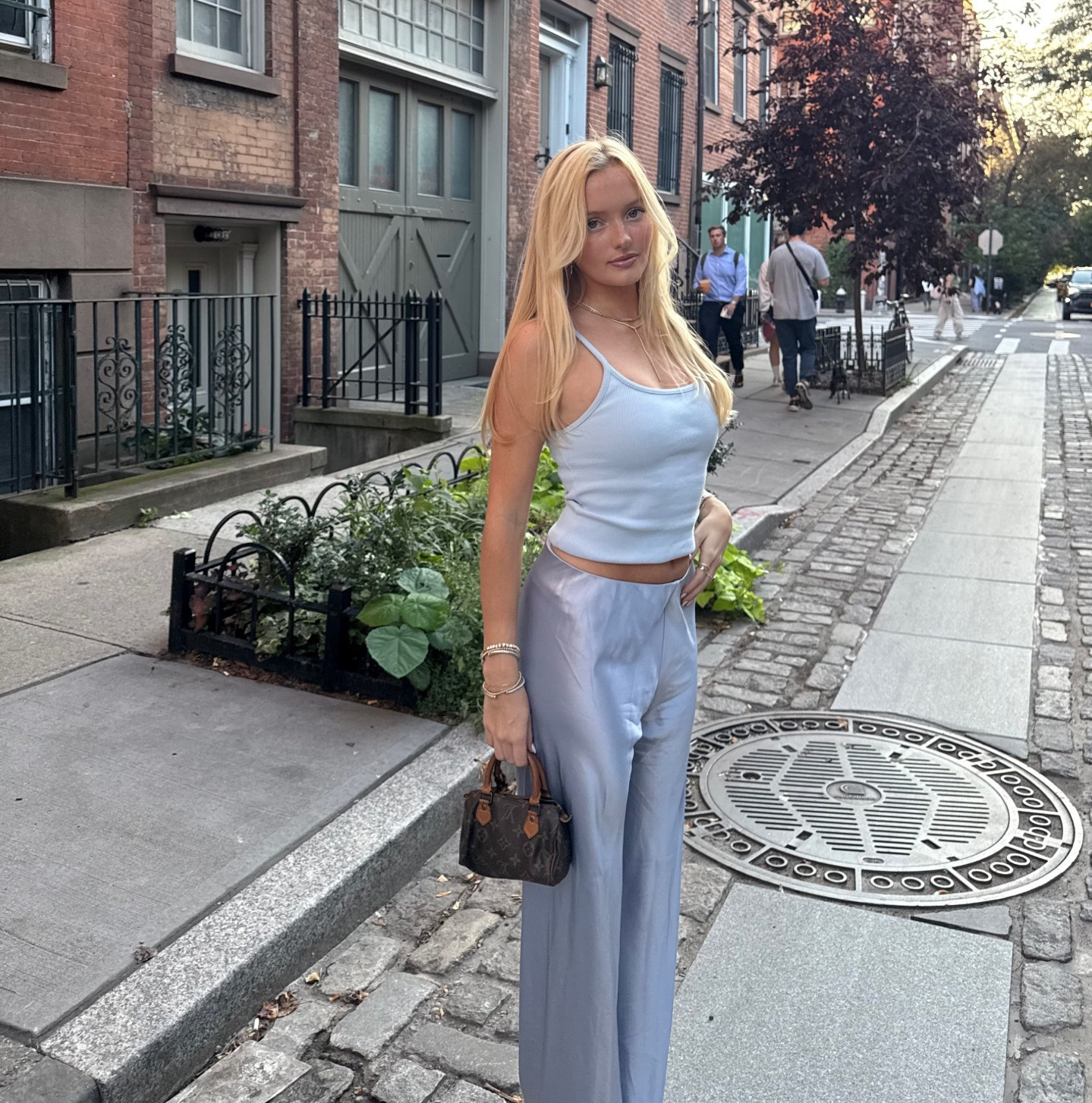 Silk pants! I love these 