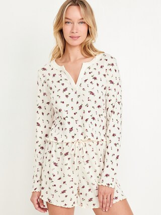 Ribbed Pajama Top | Old Navy (US)