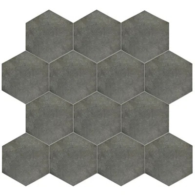 Annata 9" x 10" Porcelain Mosaic Tile | Wayfair North America