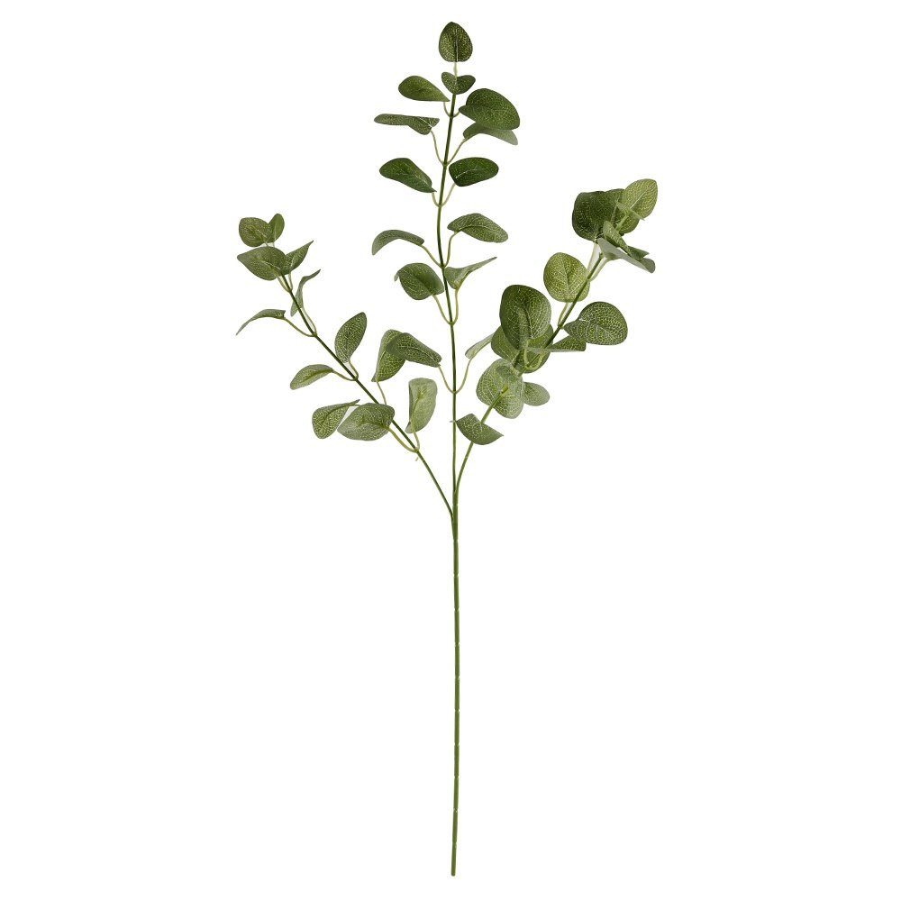 Willstar 5/10pcs Green Artificial Money Leaf Eucalyptus Plant Decoration Fake Flower Faux Foliage... | Walmart (US)