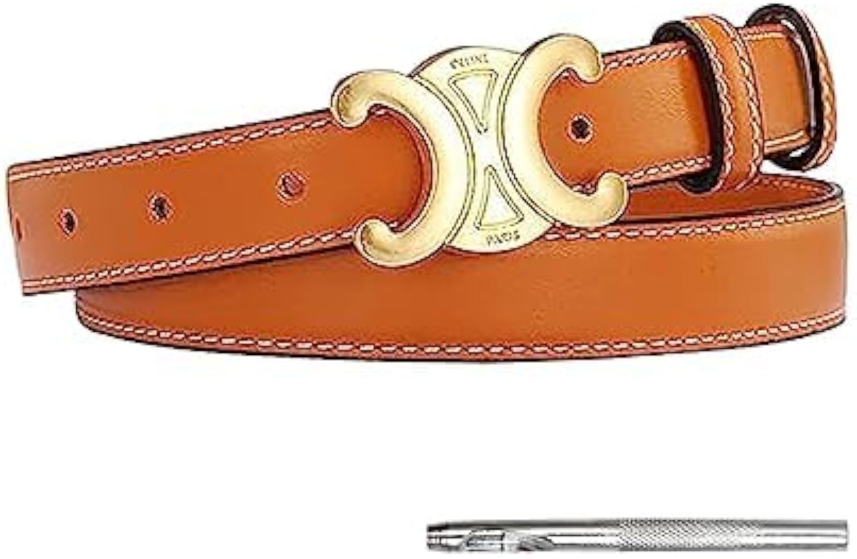 baizhong womens belt for jeans belts Women's belt fashion hollow buckle belt leather belt for jea... | Amazon (UK)