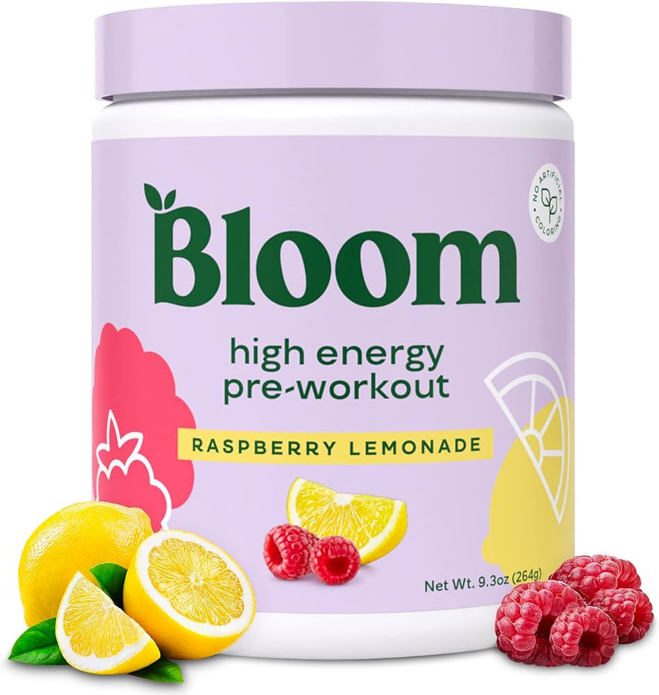 Bloom Nutrition Pre Workout Powder, Amino Energy with Beta Alanine, Ginseng & L Tyrosine, Natural... | Amazon (US)