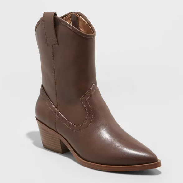 Women's Denise Western Boots - Universal Thread™ | Target