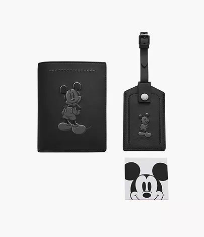 Disney x Fossil Special Edition Passport Case and Luggage Tag Gift Set | Fossil (US)