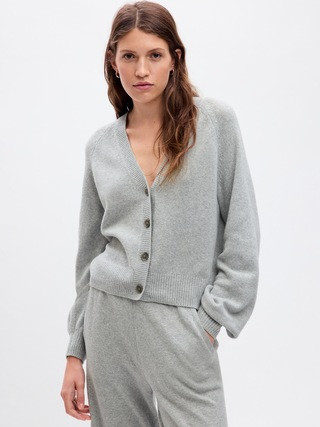 CashSoft Balloon Sleeve Cardigan | Gap (US)