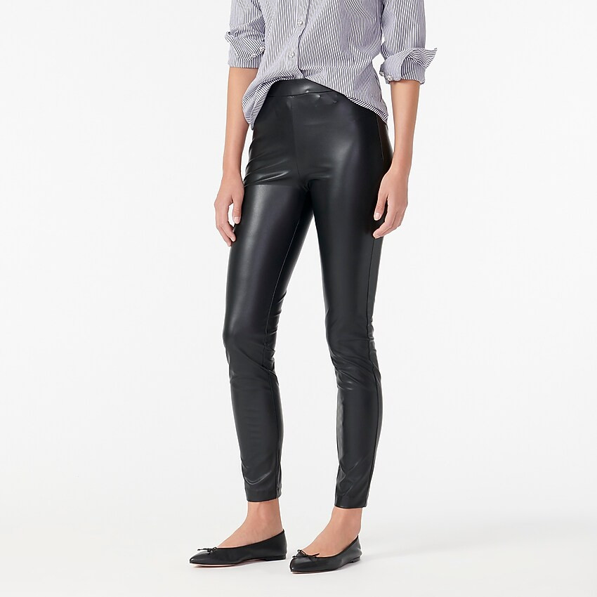 New Pixie pant in faux leather | J. Crew US