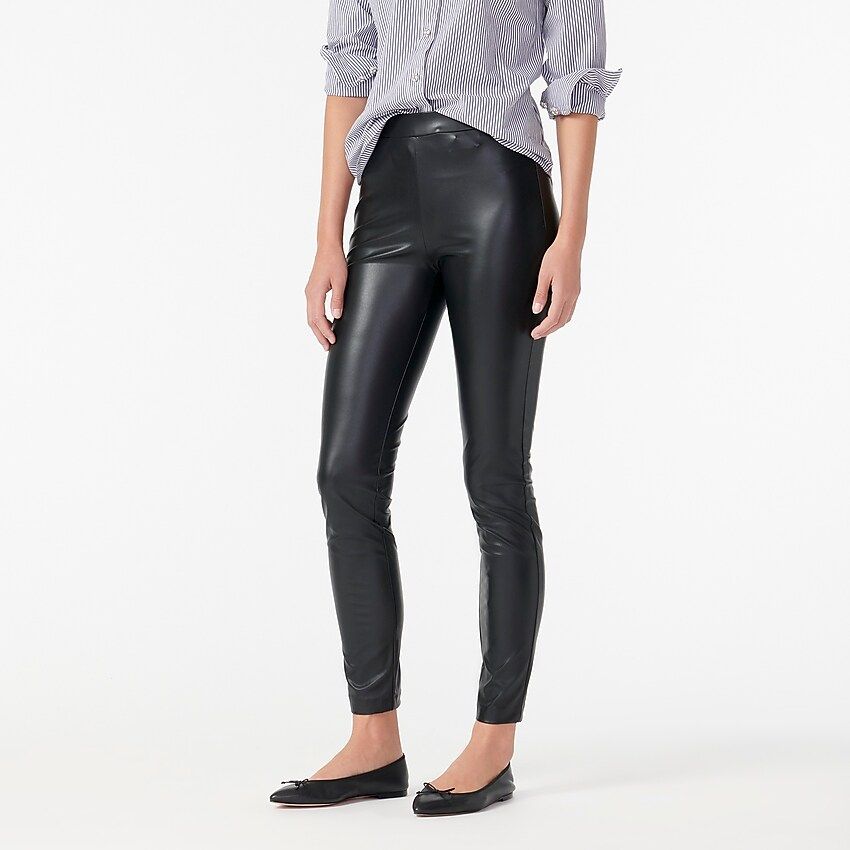 New Pixie pant in faux leather | J.Crew US