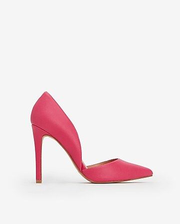 two-piece pointed toe pumps | Express