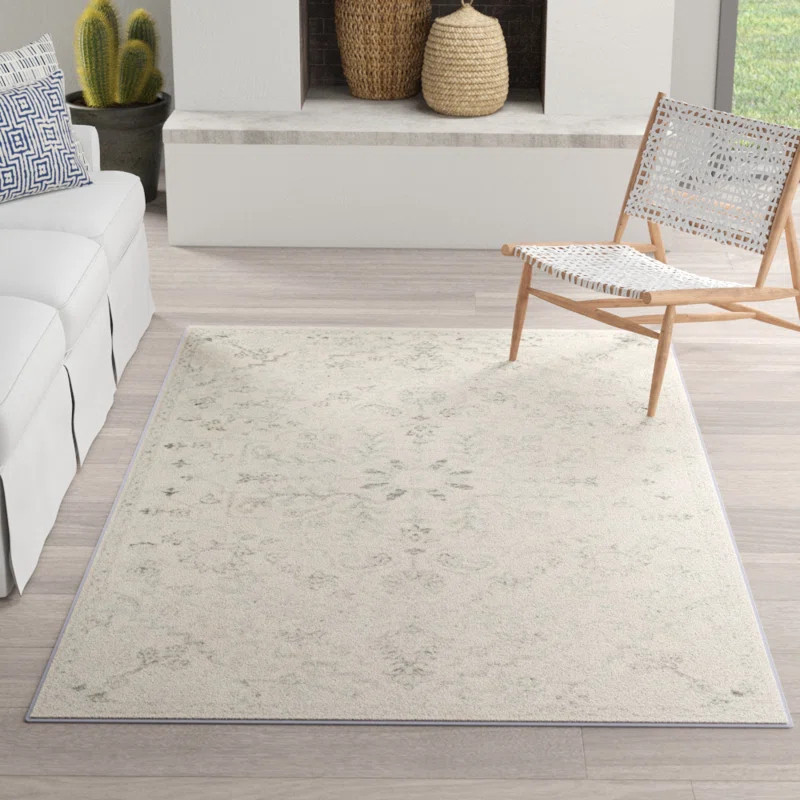 Hillsby Oriental Beige/Light Gray Area Rug | Wayfair North America