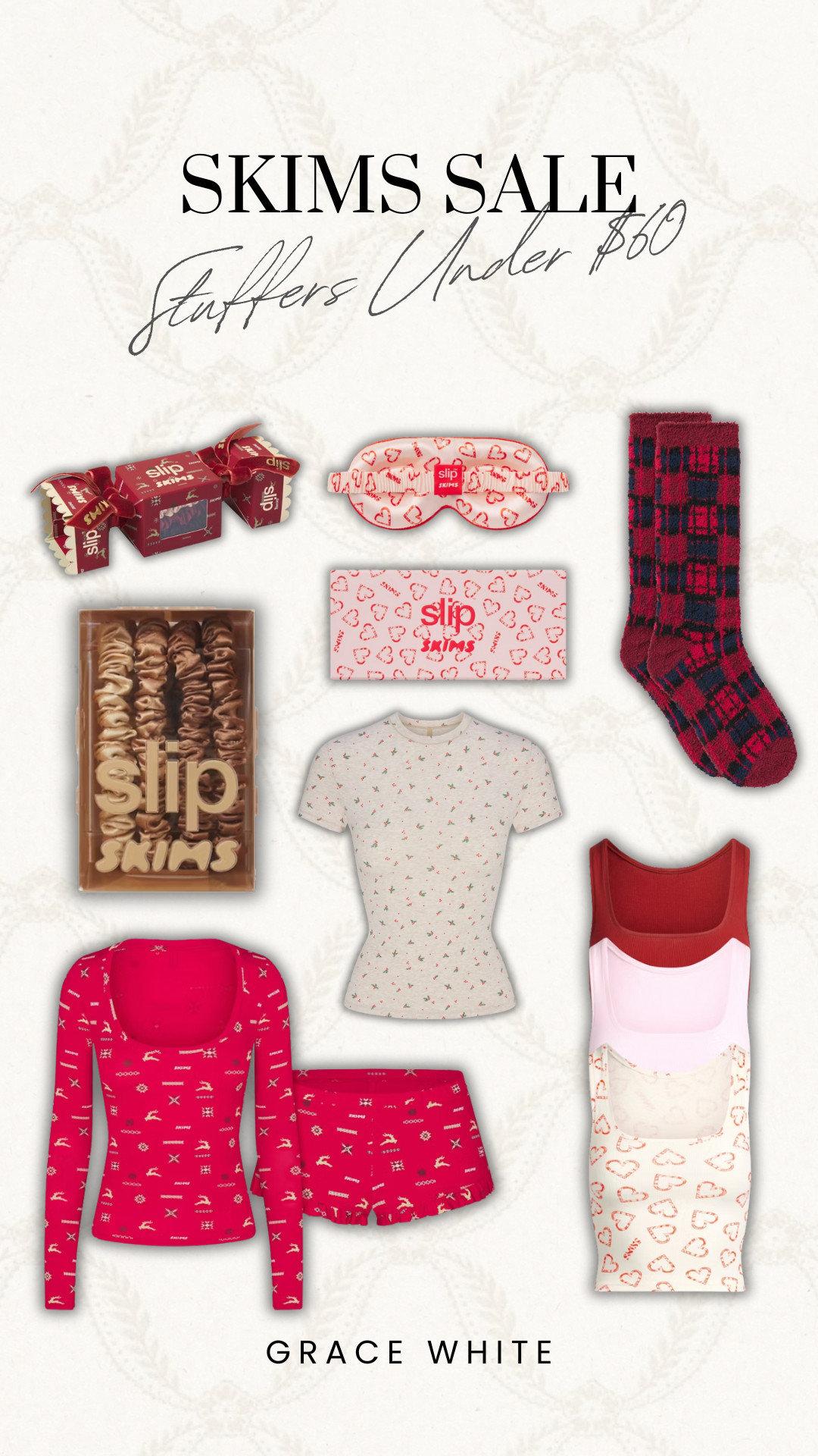 All of these products are on holiday sale now!!

under 60, skims, skims sale, skims holiday sale, skims holiday, skims christmas, christmas line, Grace White 

 

#LTKGiftGuide #LTKHoliday #LTKSeasonal
