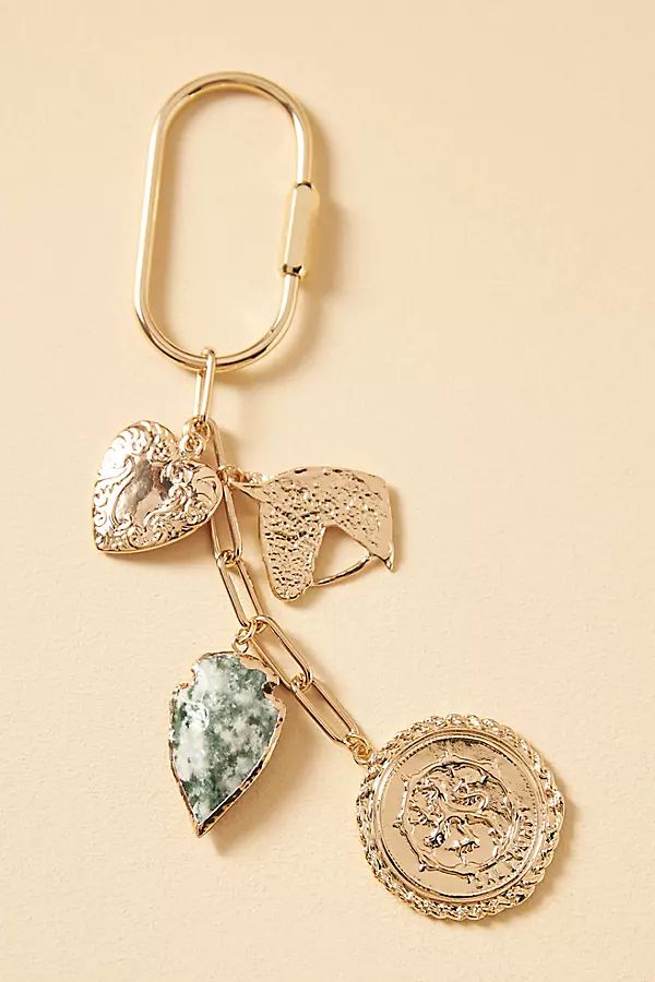 Brass & Stone Bag Charm | Anthropologie (US)