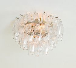 Florence Crystal Flush Mount (17") | Pottery Barn (US)