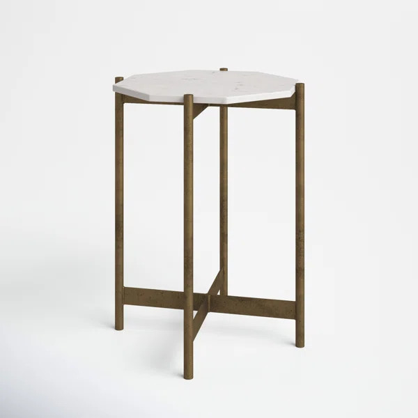 Simonton Marble Top End Table | Wayfair North America