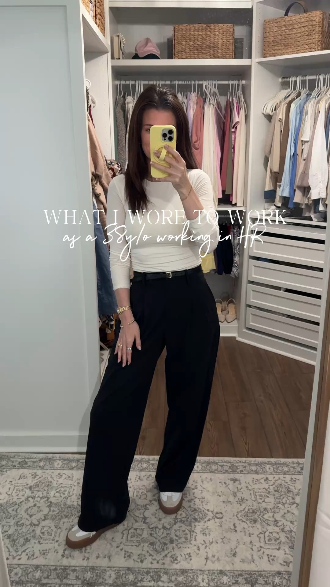Office ootd 🖤 always love a smart casual fit for the office!

#LTKootd #LTKWorkwear #LTKdayinmylife