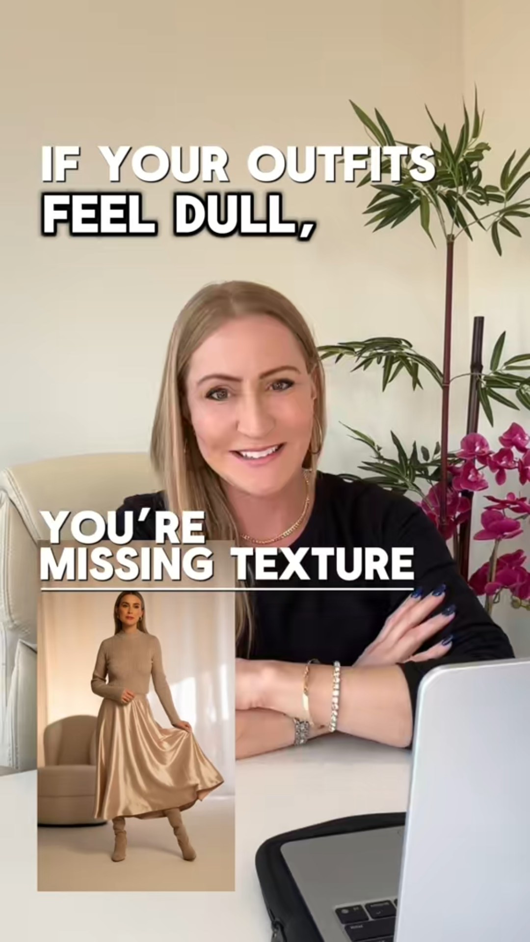 If your fall outfits look flat or “just okay,” it’s probably missing texture.
Mix matte + satin, wool + ribbed, leather + cotton to build depth and create those quiet-luxury fall outfits that feel elevated without trying. This works for neutrals, monochrome outfits, capsule wardrobes, and minimalist style too. 🍂
Save this for your next fall outfit build + shop my textured wardrobe staples here,  in LTK.

#FallFashionTips #QuietLuxuryStyle #FallOutfitIdeas #TexturedStyling #FallCapsuleWardrobe #MonochromeOutfit #ChicMinimalistStyle #ElevatedBasics #FashionOver35 #FashionOver40 #EffortlessChic #LTKStyle #LTKFashion #OutfitInspoDaily #FallStyle2025 #NeutralOutfits #WardrobeEssentials

#LTKSeasonal #LTKOver40