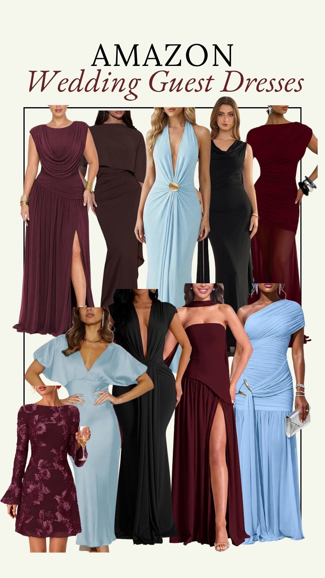 Affordable Fall wedding guest dresses from Amazon

#LTKSeasonal #LTKootd