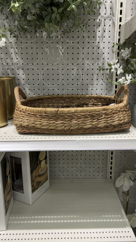 This is the prettiest basket in real life. Love the shape and color. I linked other home favs from Target  

#LTKSeasonal #LTKfindsunder50 #LTKhome