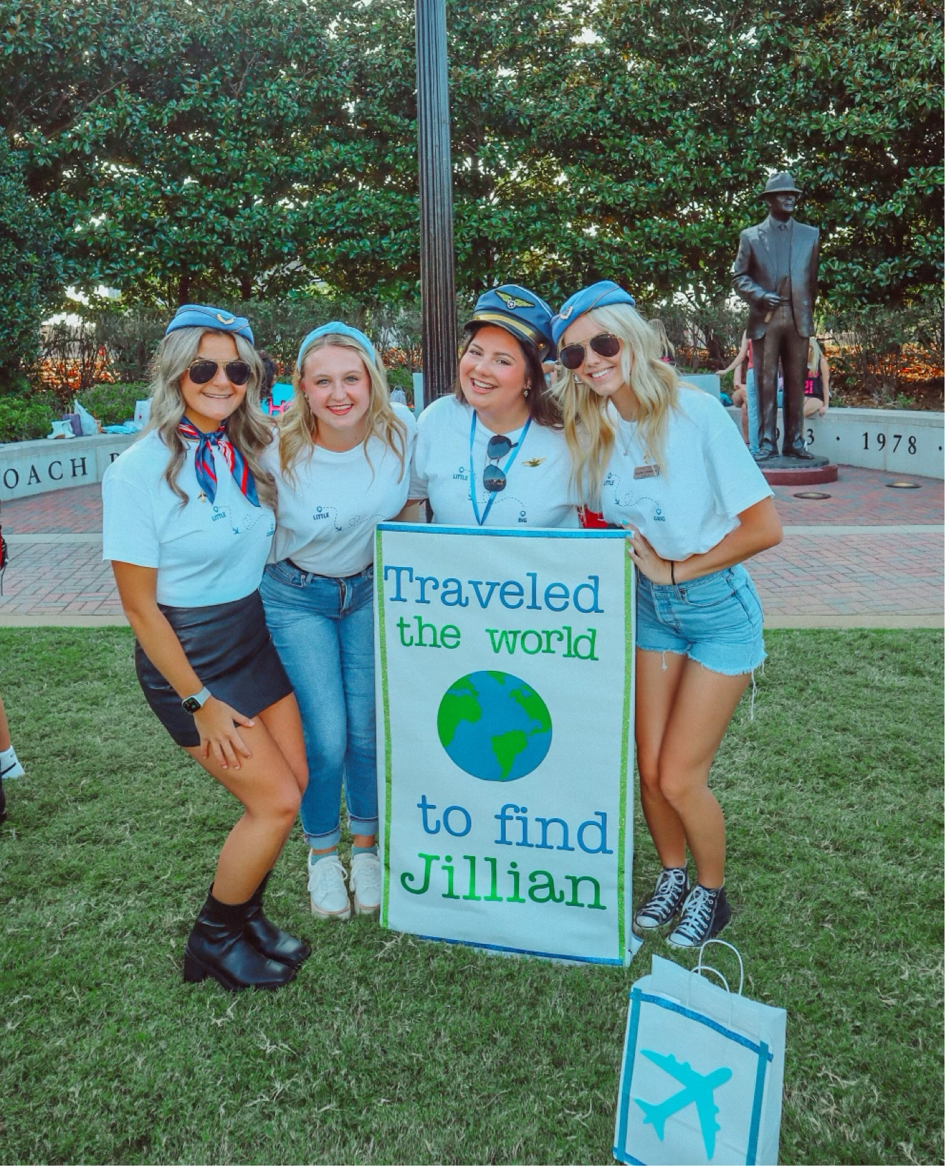 Travel big little reveal theme
The cutest little airplane stewardess set 
#amazon #amazonfit #halloween #halloweencostume #sorority #biglittletheme 

#LTKfindsunder50 #LTKHalloween #LTKstyletip