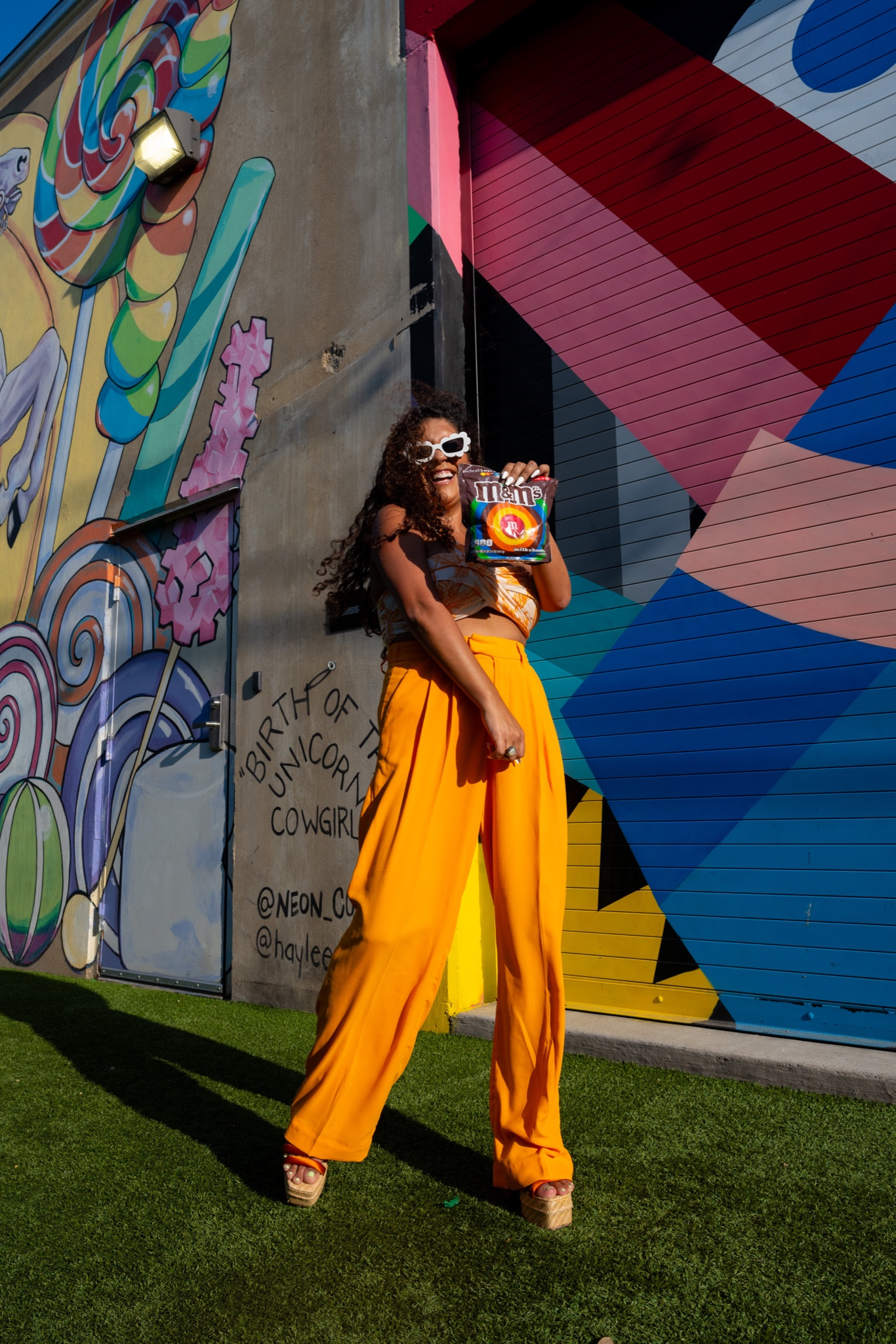 Living colorfully with my fave #MMS color - orange!🧡 Grab your #TargetFunKind bag to share, exclusive to #Target! @target @mmschocolate #TargetPartner

#LTKfamily #LTKFind #LTKstyletip