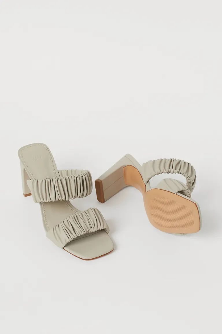 Slip-in Sandals | H&M (US + CA)